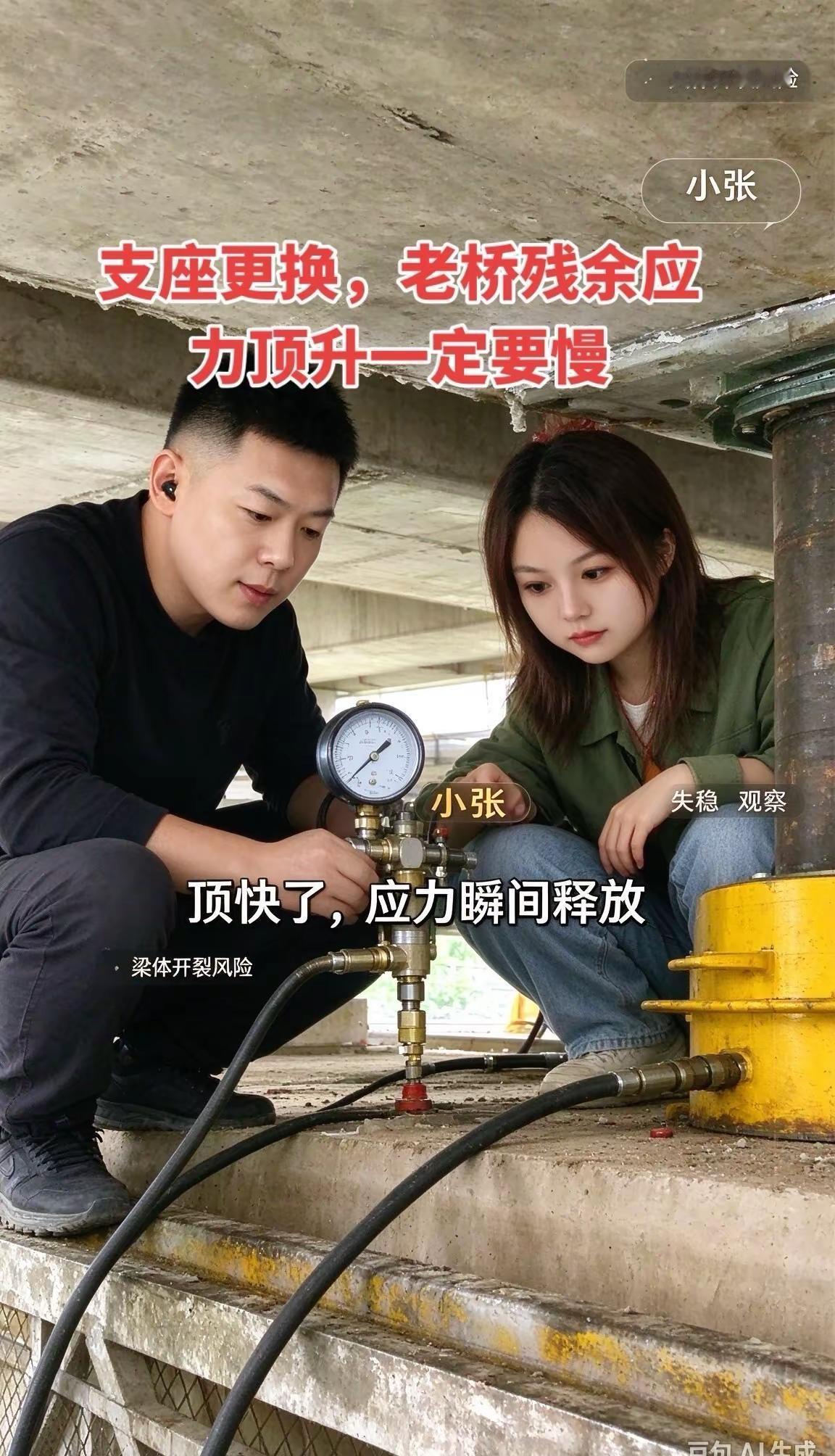 支座更换，老桥残余应力顶升一定要慢？桥梁施工标准 桥梁支座更换老桥顶升桥梁工程桥