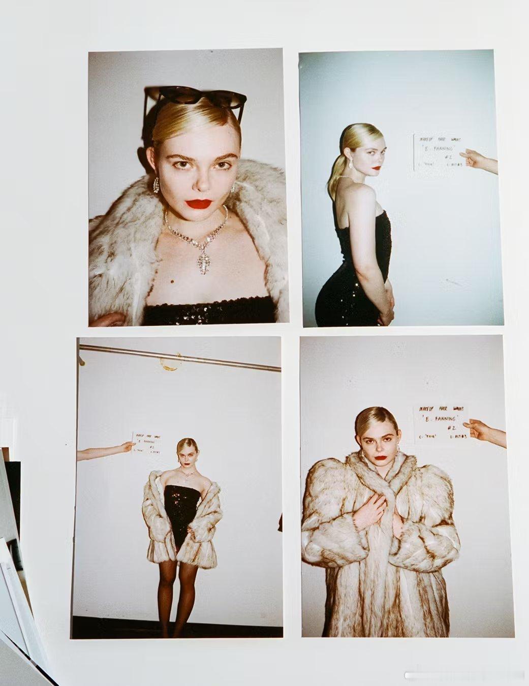 艾丽·范宁为W杂志拍摄的照片 