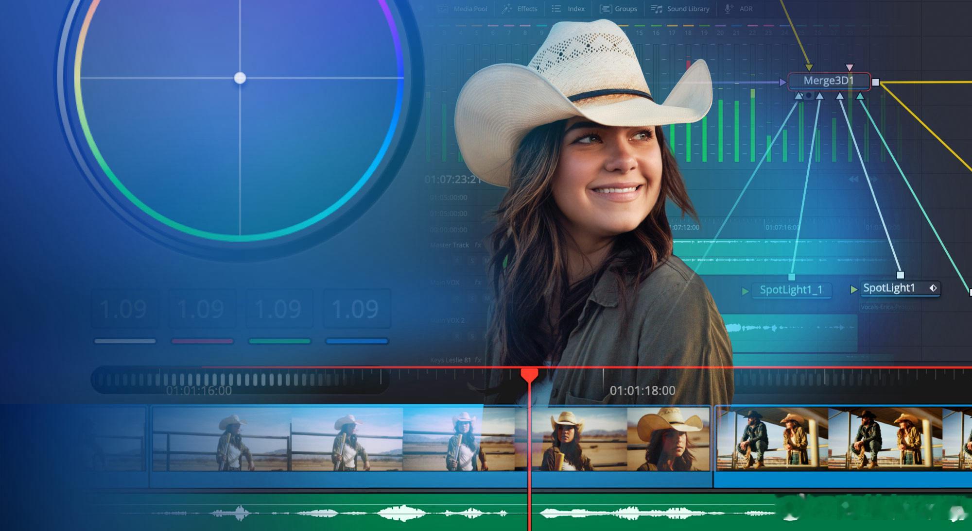 Blackmagic Design 今天发布视频剪辑软件 DaVinci Res
