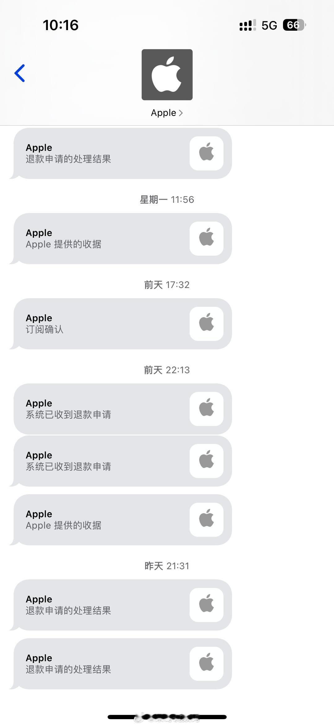 苹果手机退款失败[允悲] ​​​