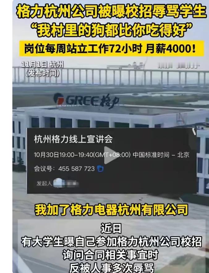 我村里的狗都比你吃得好”女生参加校招遭群内工作人员辱骂，该人非公司员工，擅自建群