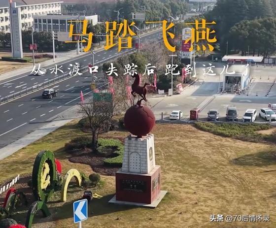 奔马依旧踏飞燕，只是身后，再无水渡口的万家灯火。昨天特意绕路，去到淮安东高速入口