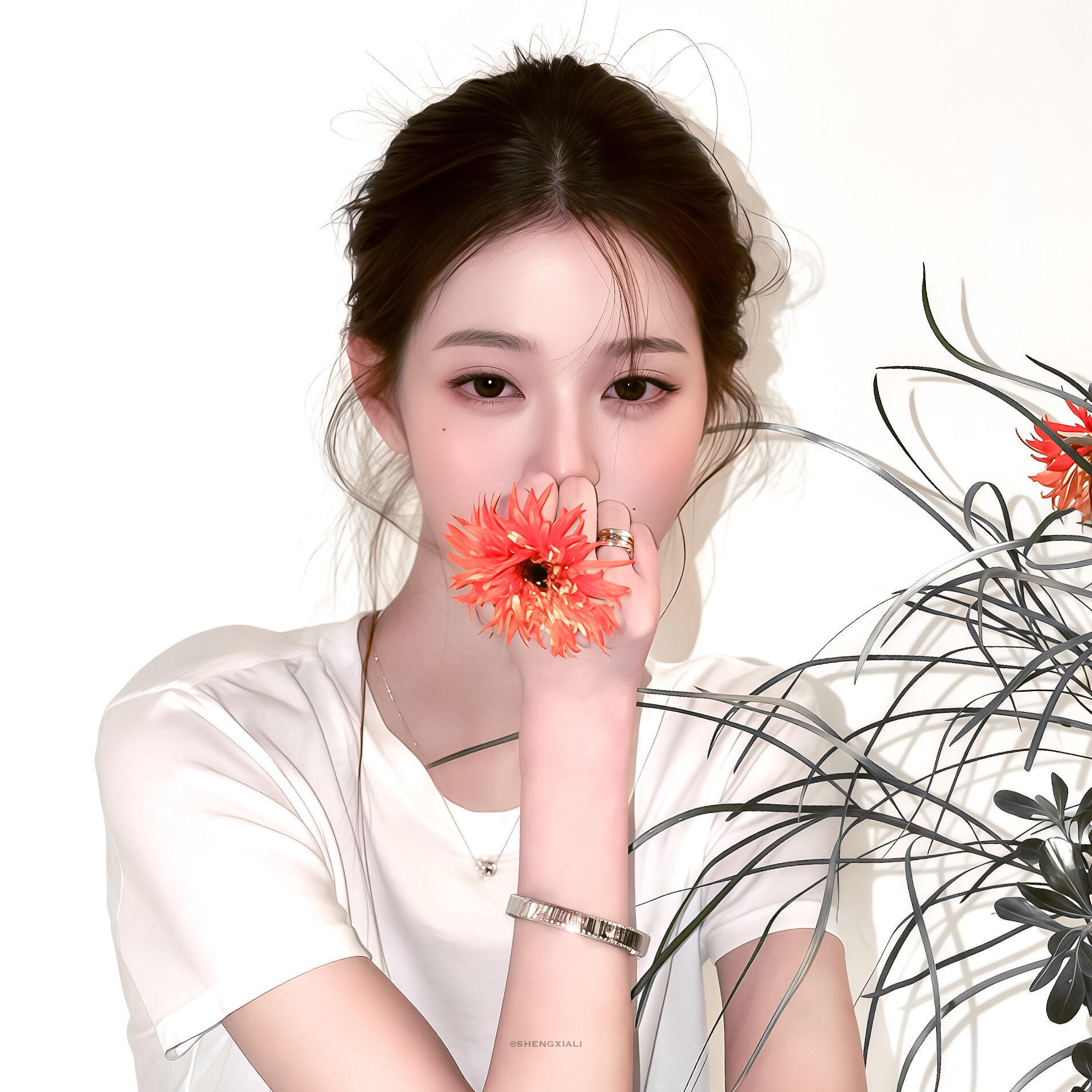 𝑾𝒆𝑪𝒉𝒂𝒕｜张元英明媚感女头｜爱豆｜明星｜氛围感｜韩女｜女生头像分