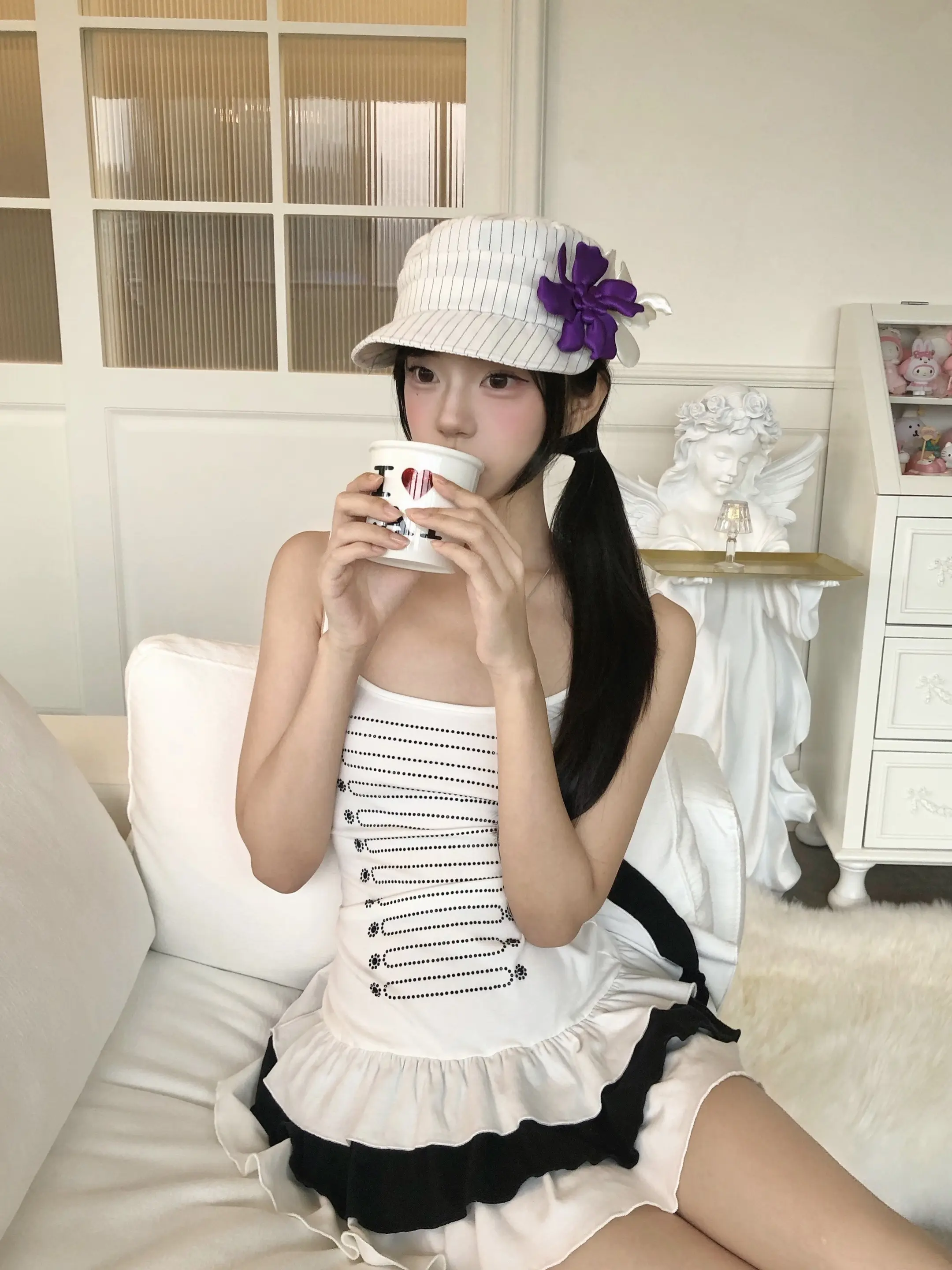 好想对你表白。哦吼吼侧马尾好有古早味