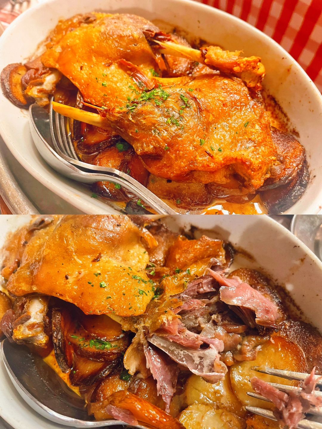 想巴黎了～因为这家百年老店的油封鸭🥹🥘✔️