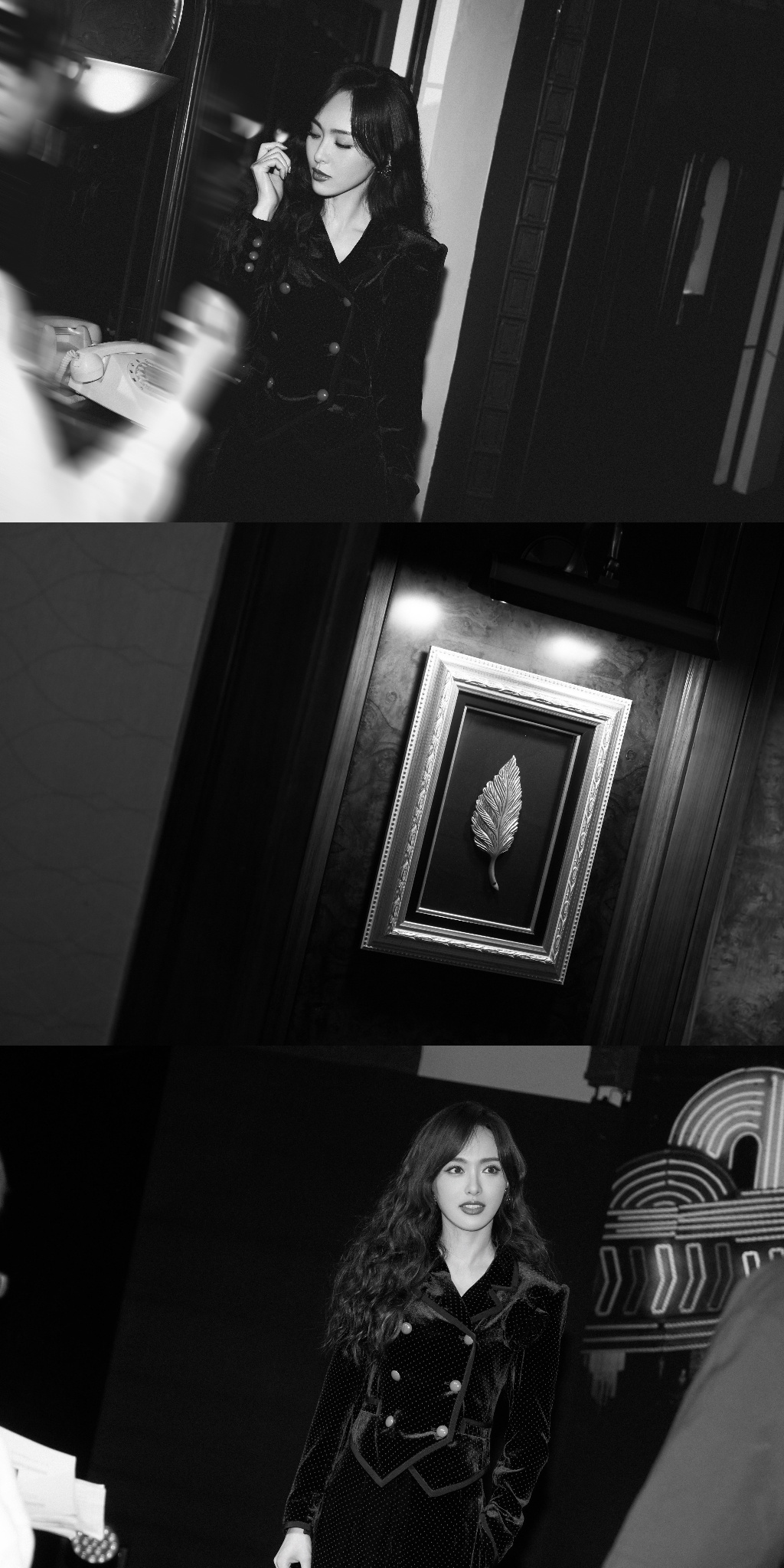#唐嫣汪小姐# · #唐嫣繁花# 分享：来自汪小姐的首映礼内场图[哇]#剧集繁花