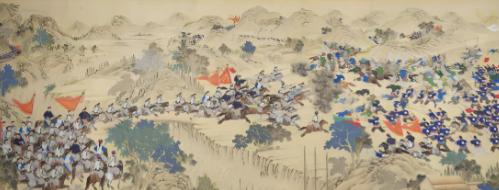 1875 年，当左宗棠在后方统筹全局、倾尽国力筹措西征军饷物资的时候，在前线负责