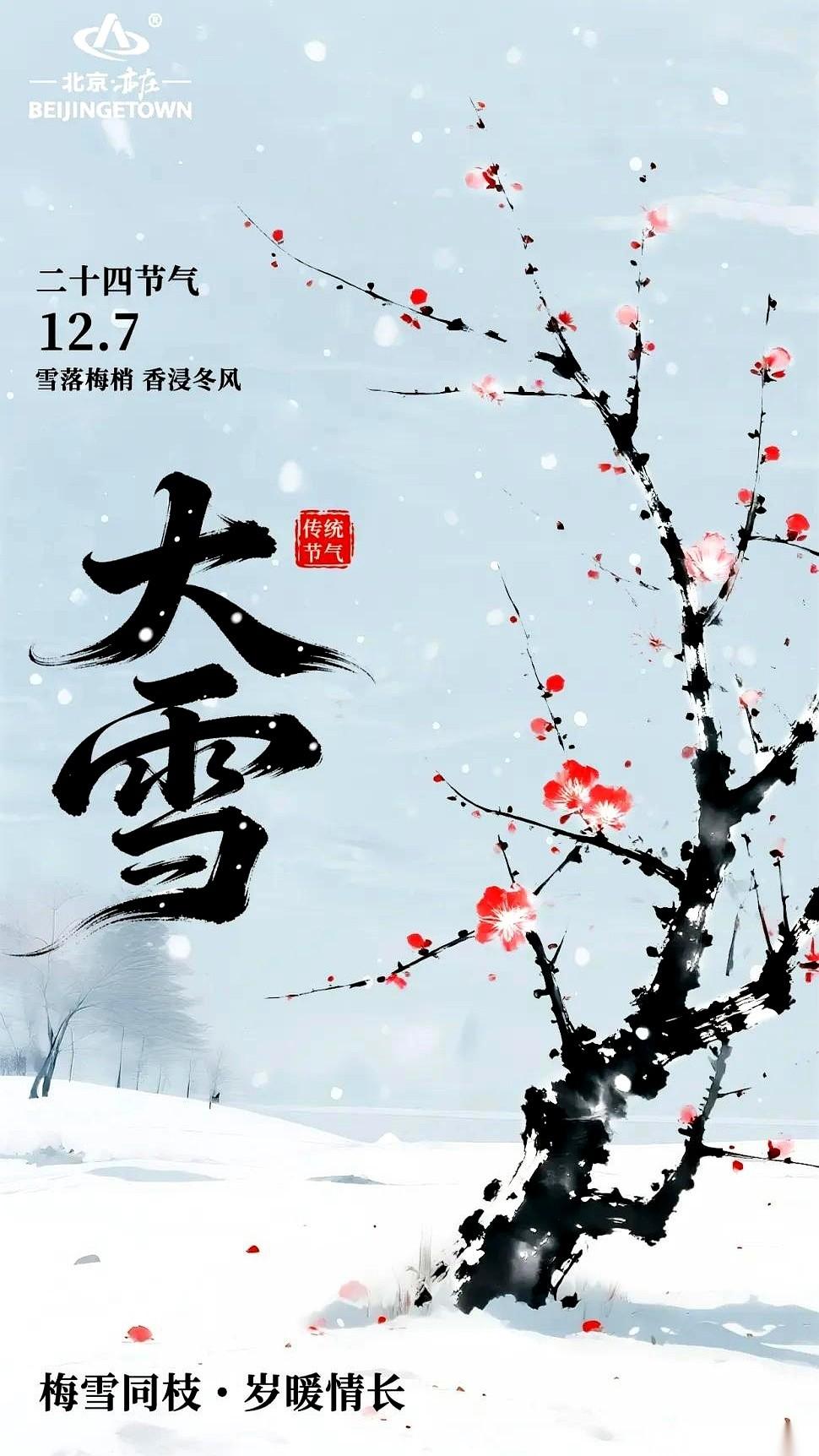 手机上刷到“大雪”两个字，第一反应不是冷，是慌。
又一年要翻篇了。
年初信誓旦旦