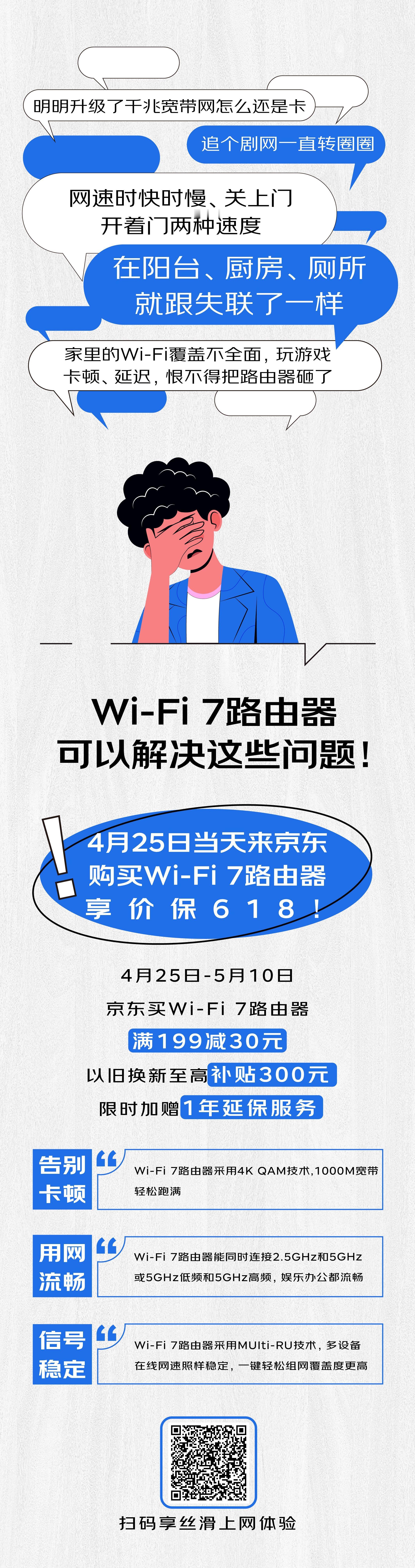 Wi-Fi 7作为Wi-Fi的最新版本，尽管已经上市一段时间了，但很多朋友仍处于