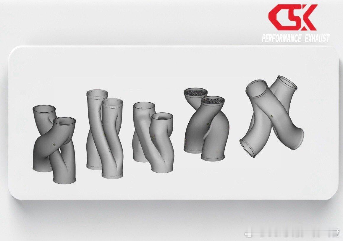 双重交叉X管  Double crossed X-Pipe  各种结构、多种数据