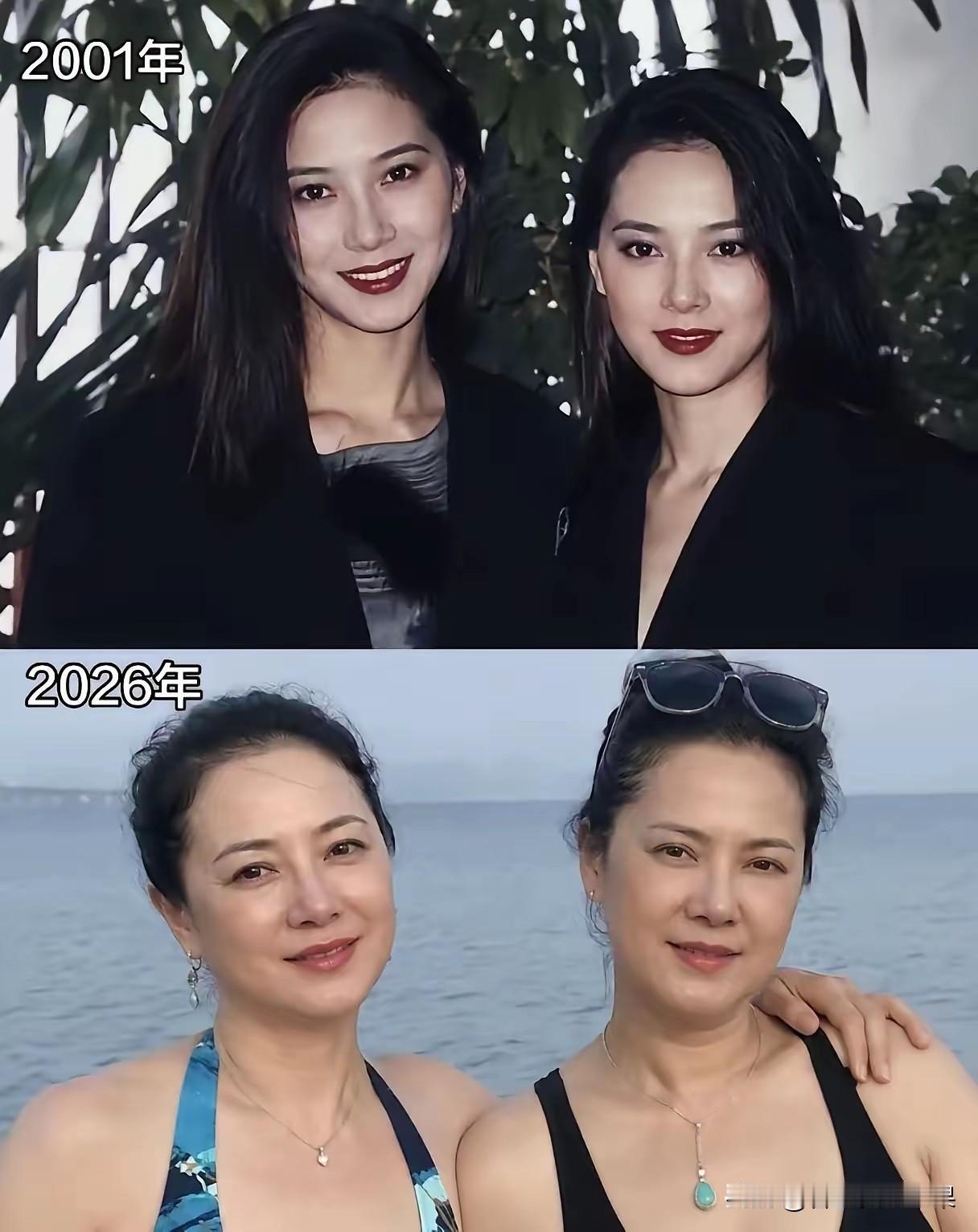 不得不说，再漂亮的女生，也经不起时间的折腾！