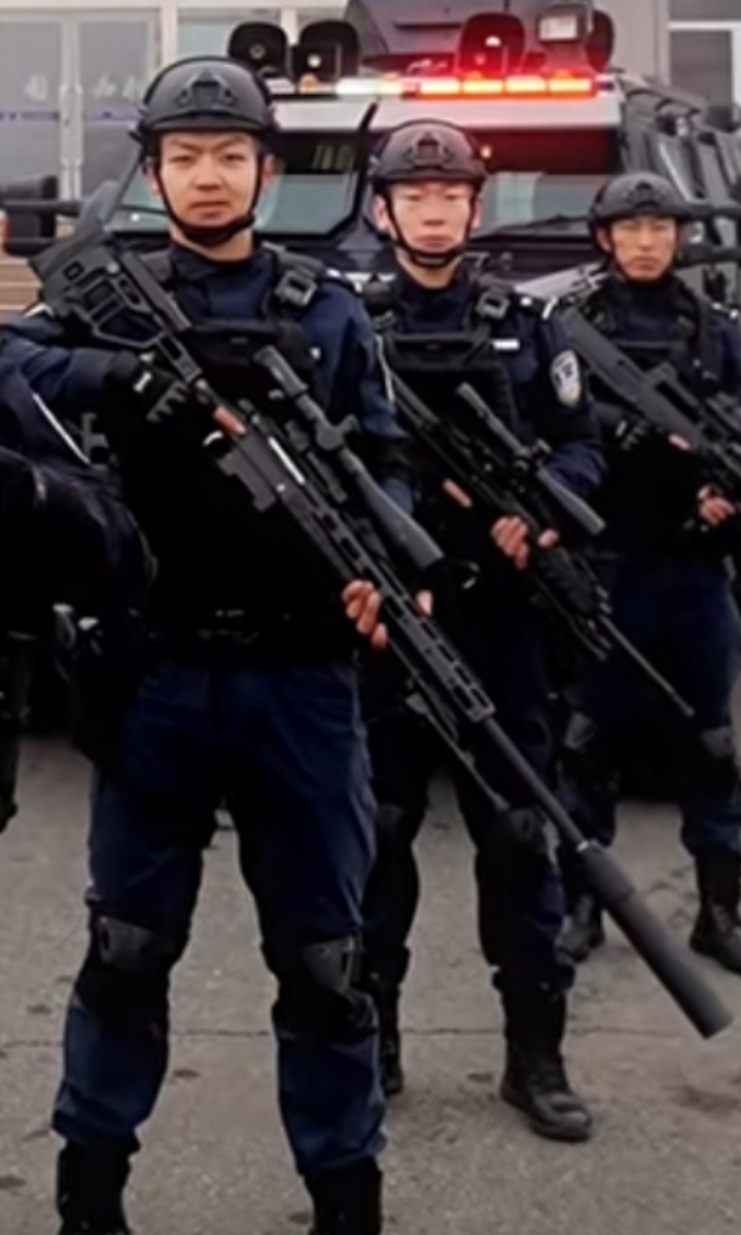 某地SWAT，第一次见加装消音器的T5000