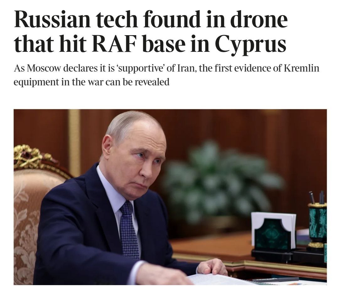 乌克兰UA  ❗️袭击塞浦路斯英国空军基地 RAF Akrotiri 的自杀式无