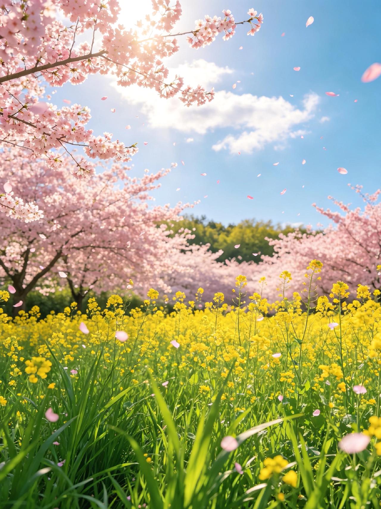 春风温柔，万物新生
愿日子清欢顺遂，平安常伴左右
所求皆如愿，所行皆坦途
不负春
