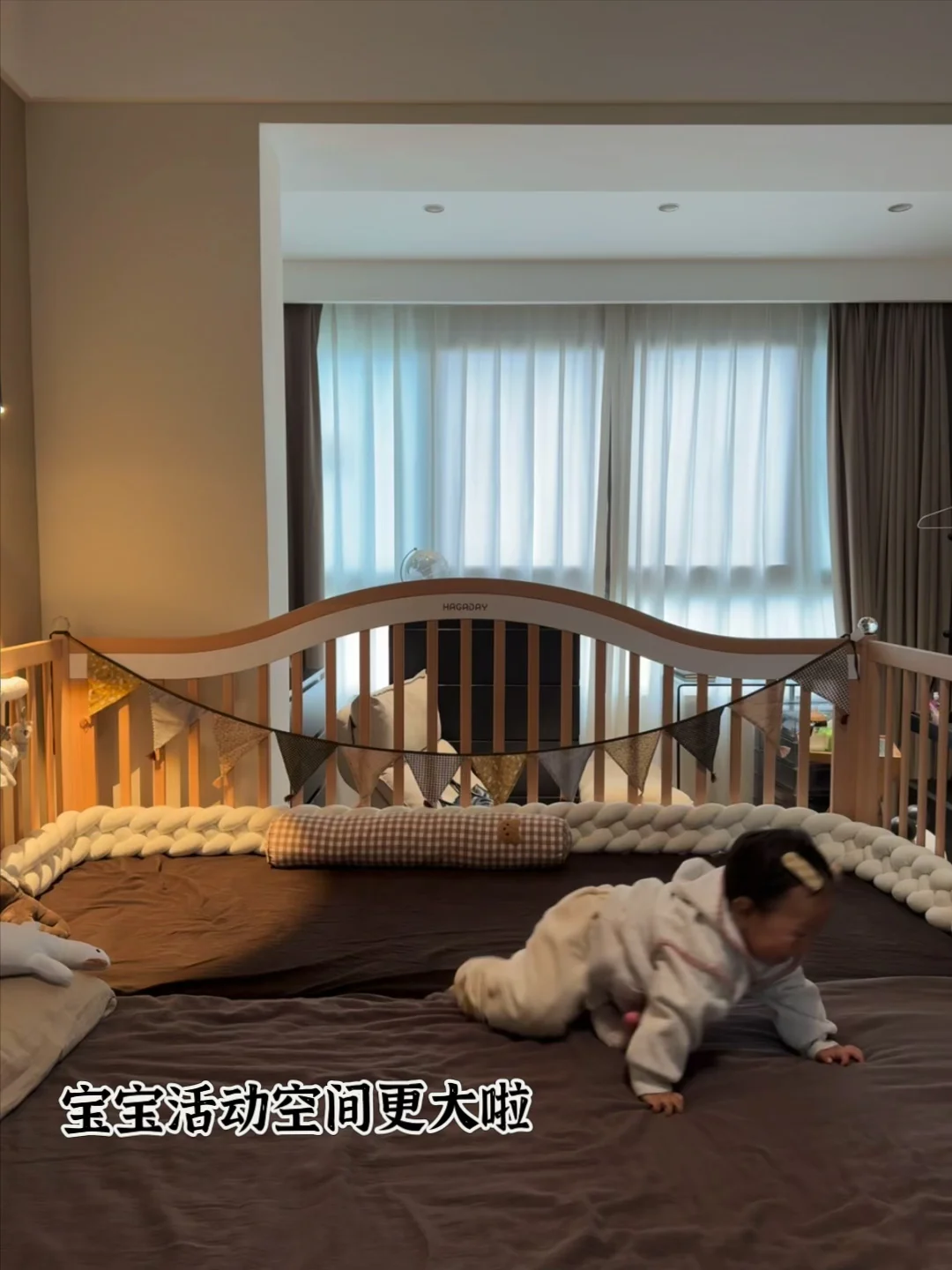 幸亏没听老公劝 ！ 拼接床好适合养娃家庭