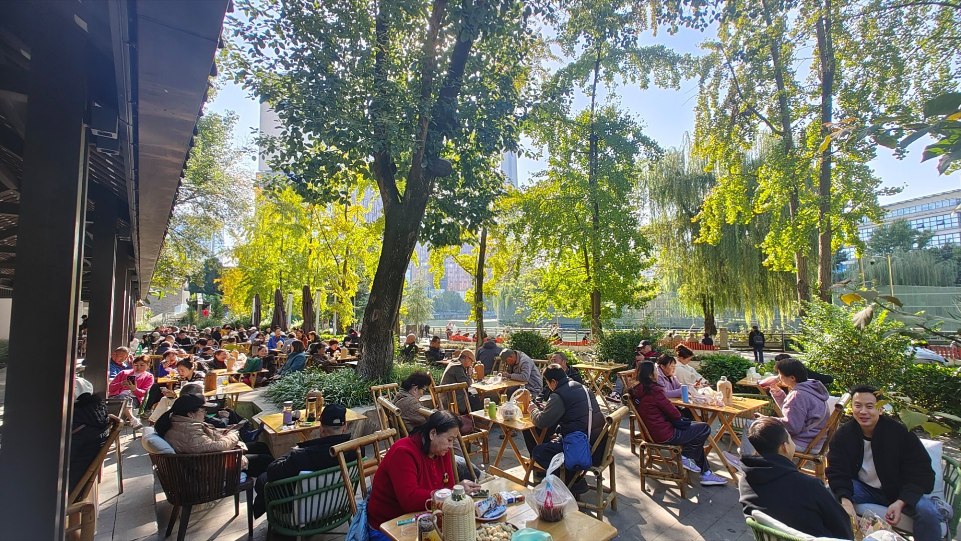 老板在南极熬鸡汤，社保在河边喝花茶。 