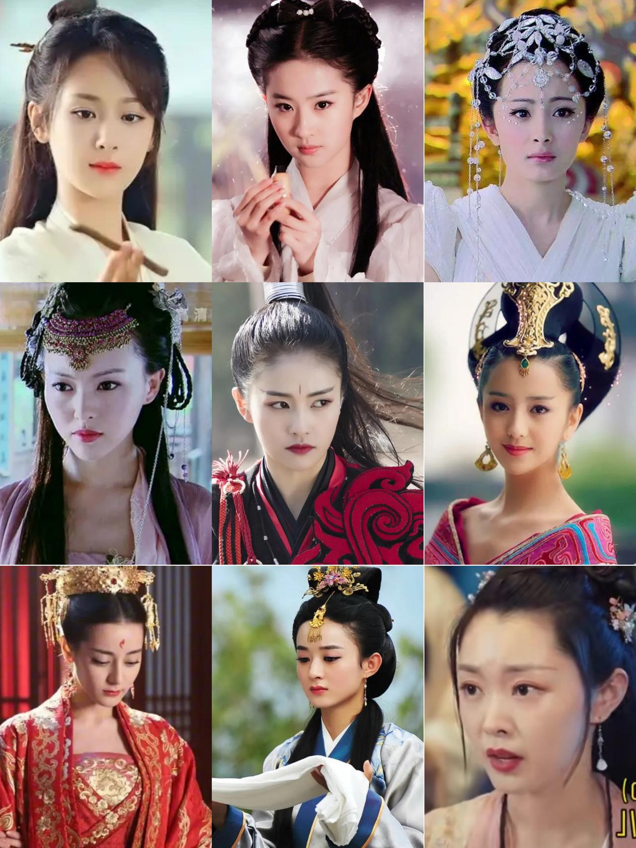古装剧，作品最多的应该是杨幂，白鹿，其他的越来越不适合了，逐渐失去灵气，仙气，不