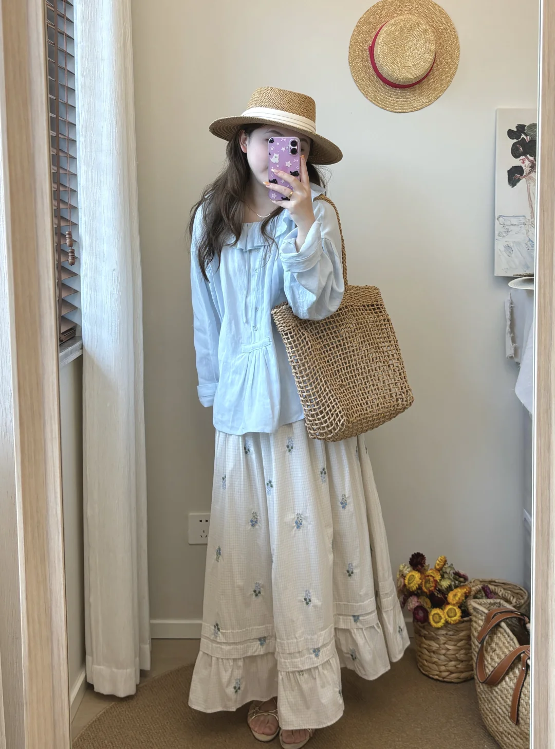 🪻终于穿上我的小兰花套装！