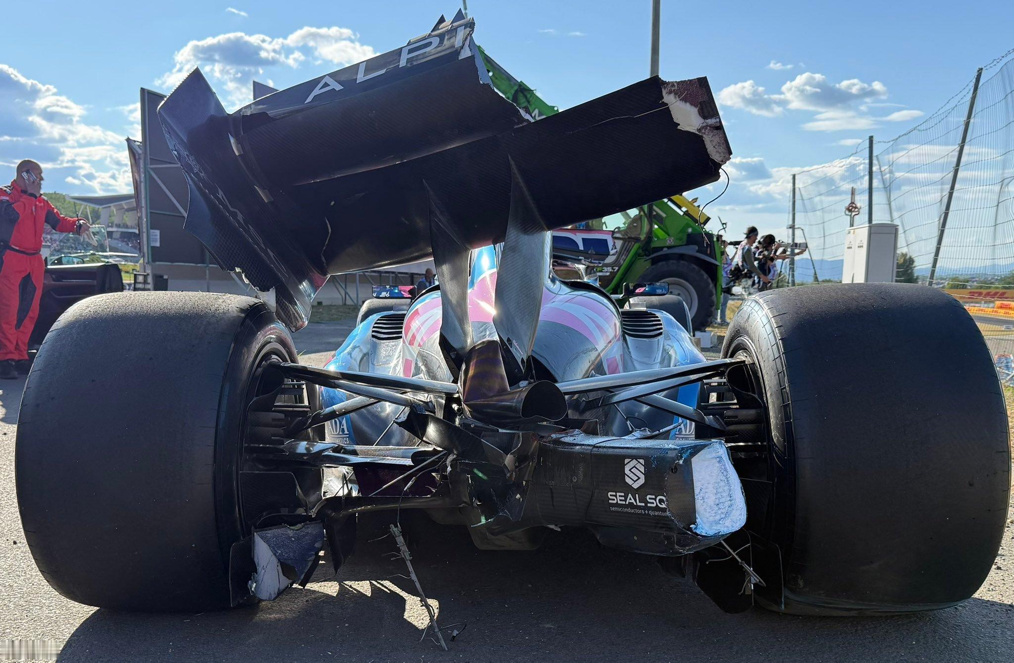 F12026F1匈牙利大奖赛 科拉平托的赛车底板 