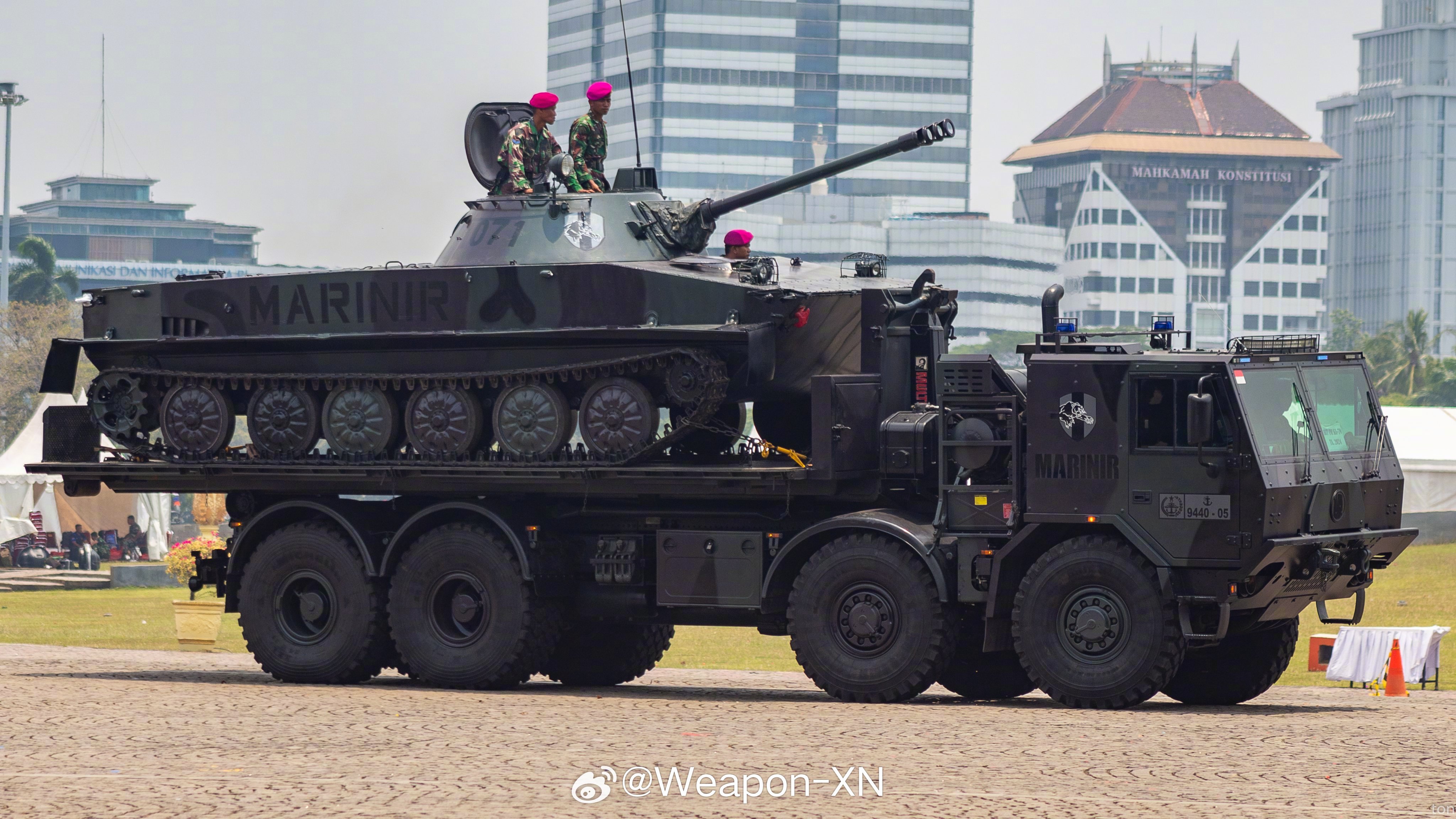 #兵器影像[超话]# 2024 年 10 月 3 日，印尼国民军 (TNI) 在
