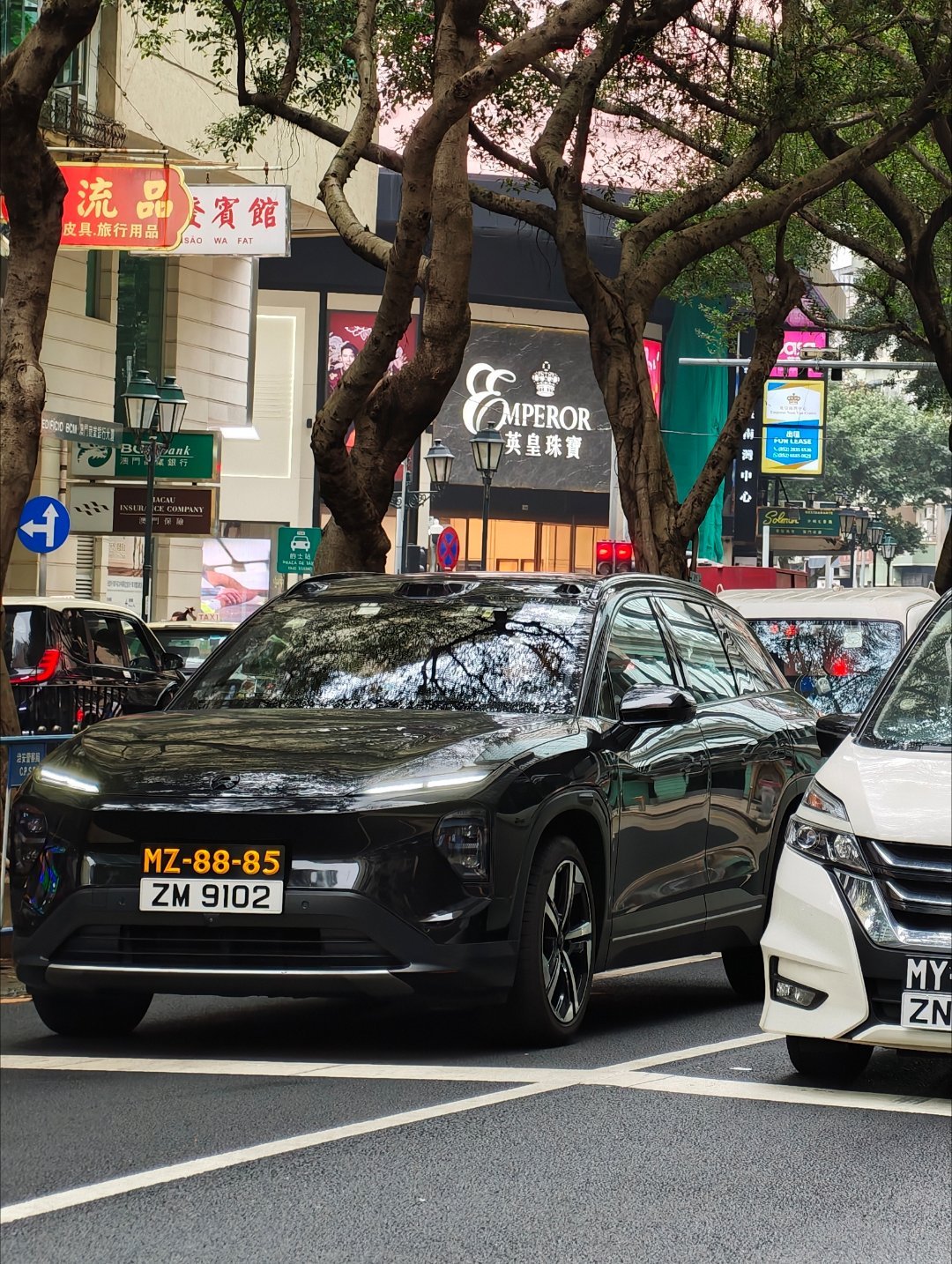好久没来澳门了，感觉路上的中国车又多了不少。见得最多的是比亚迪和蔚来，上汽、广汽