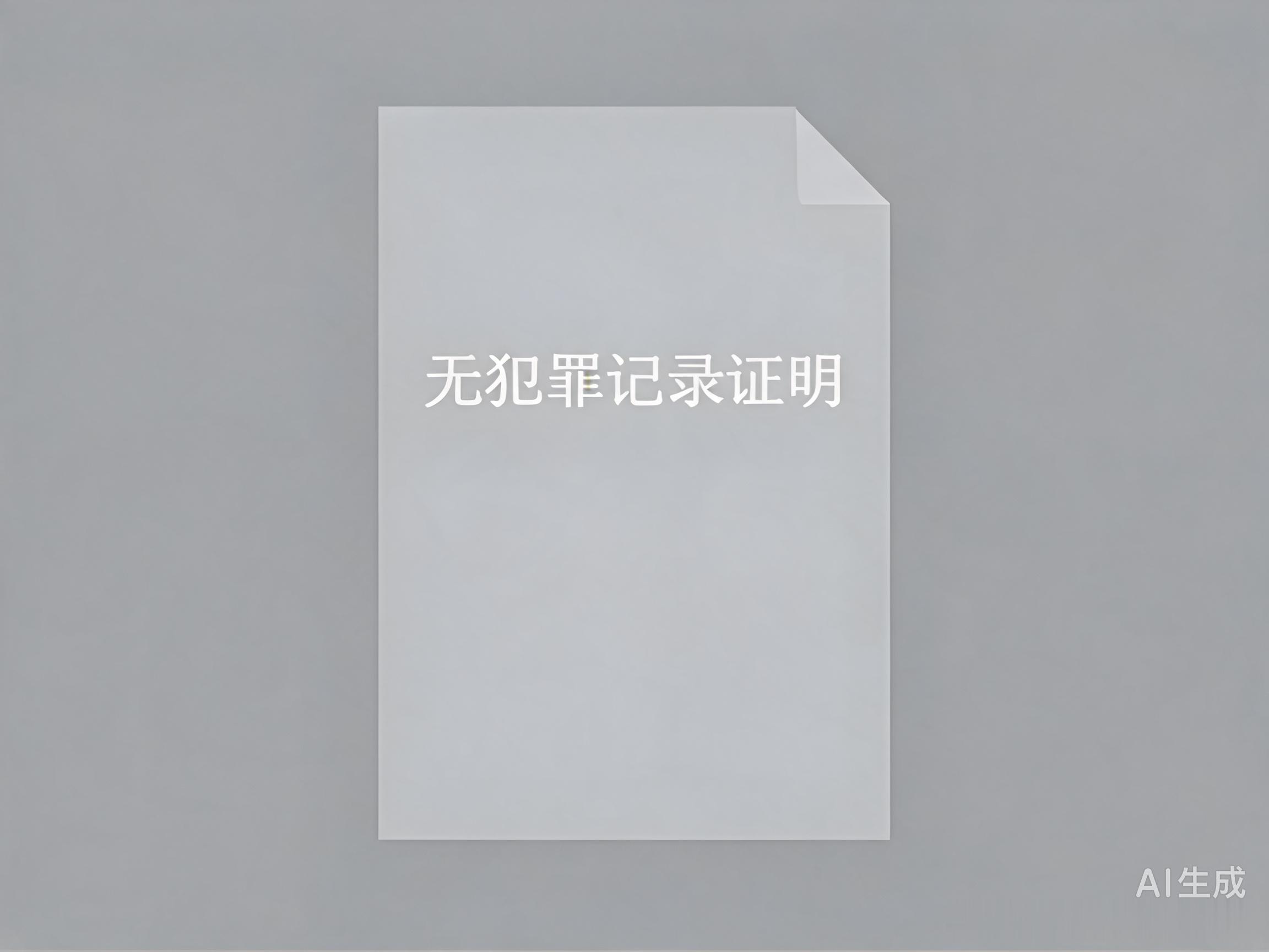 陈露晒出无犯罪记录证明，直接打碎了“已入狱”的谣言，但这张纸在法律上到底意味着什