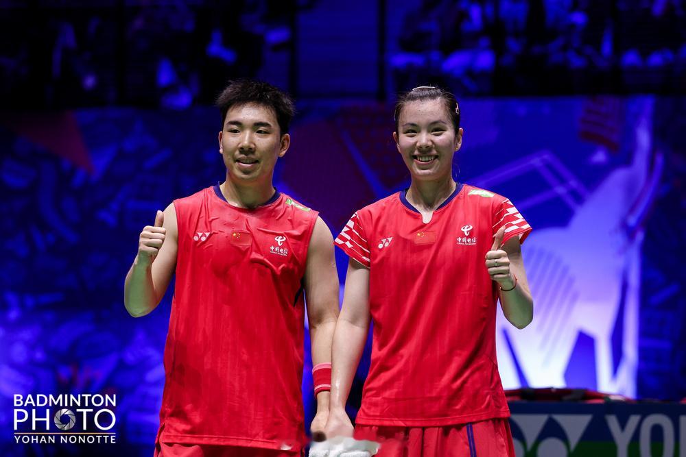 郭新娃/陈芳卉晋级16强马来西亚公开赛混双首轮：郭新娃/陈芳卉 21-16、21