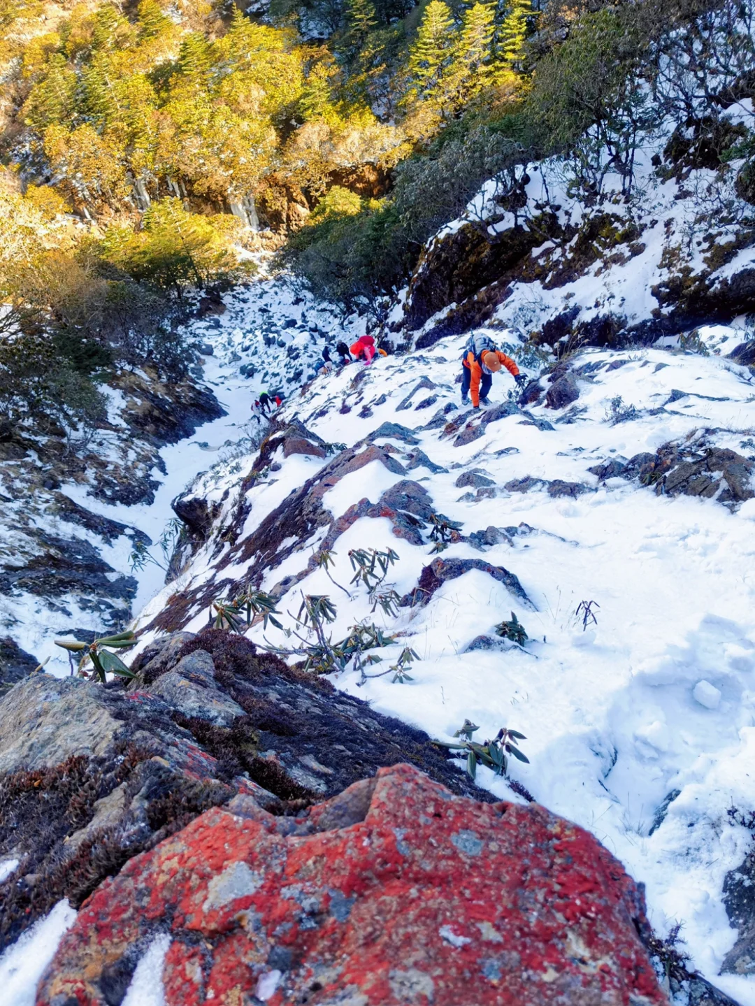 反穿轿子雪山之惊心动魄100m「已老实」