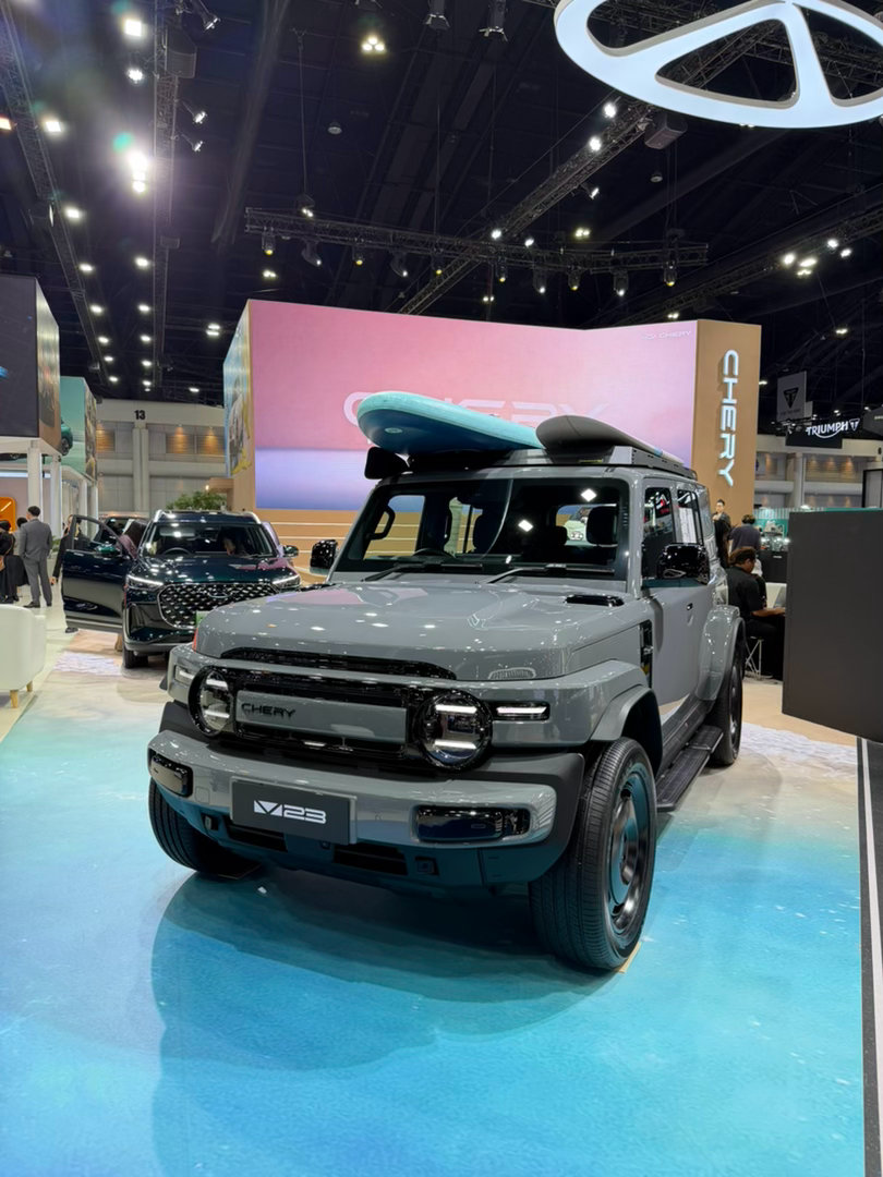 shen车视界 第一次认真研究V23，竟然是在泰国。设计相当赞，个性化选配也很多