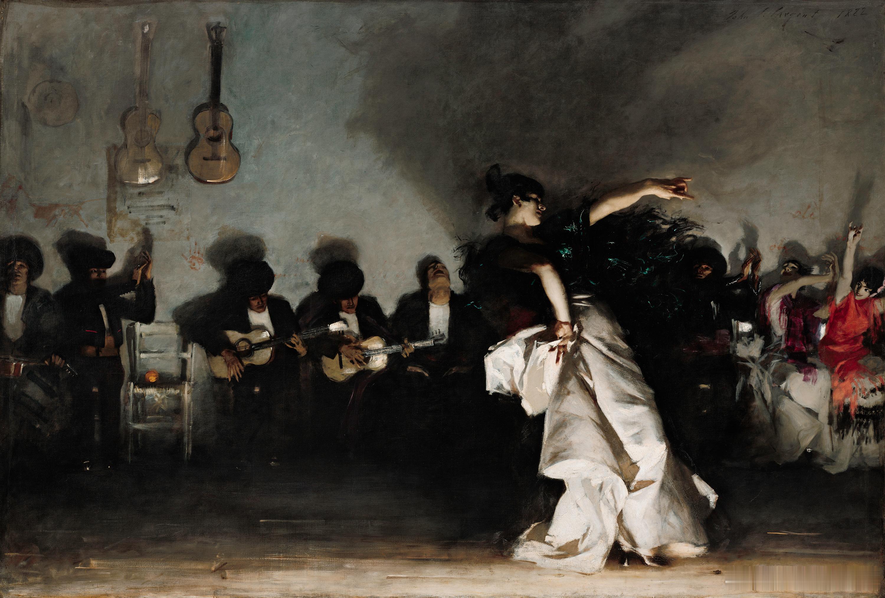 西洋历史文化鱼缸[超话]历史知识 美国画家约翰·辛格·萨金特（John Sing