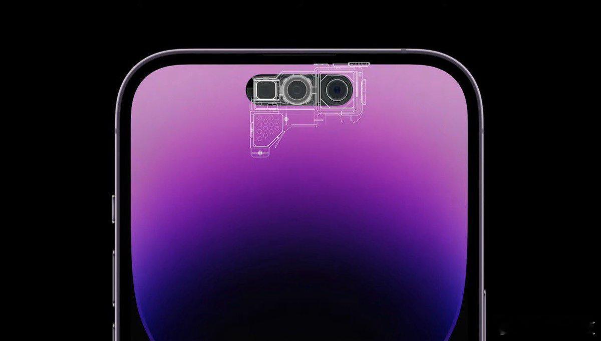 iPhone17Pro灵动岛或缩短25%苹果自从灵动岛上线后就进入了新的设计周期