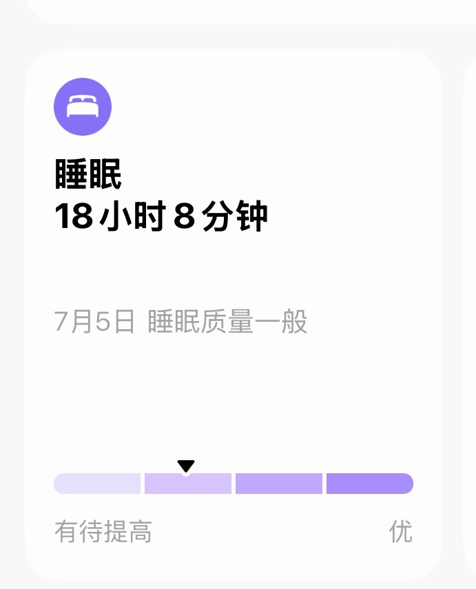 我的睡眠，从昨晚1点到今晚9点，整整18个小时！！ 