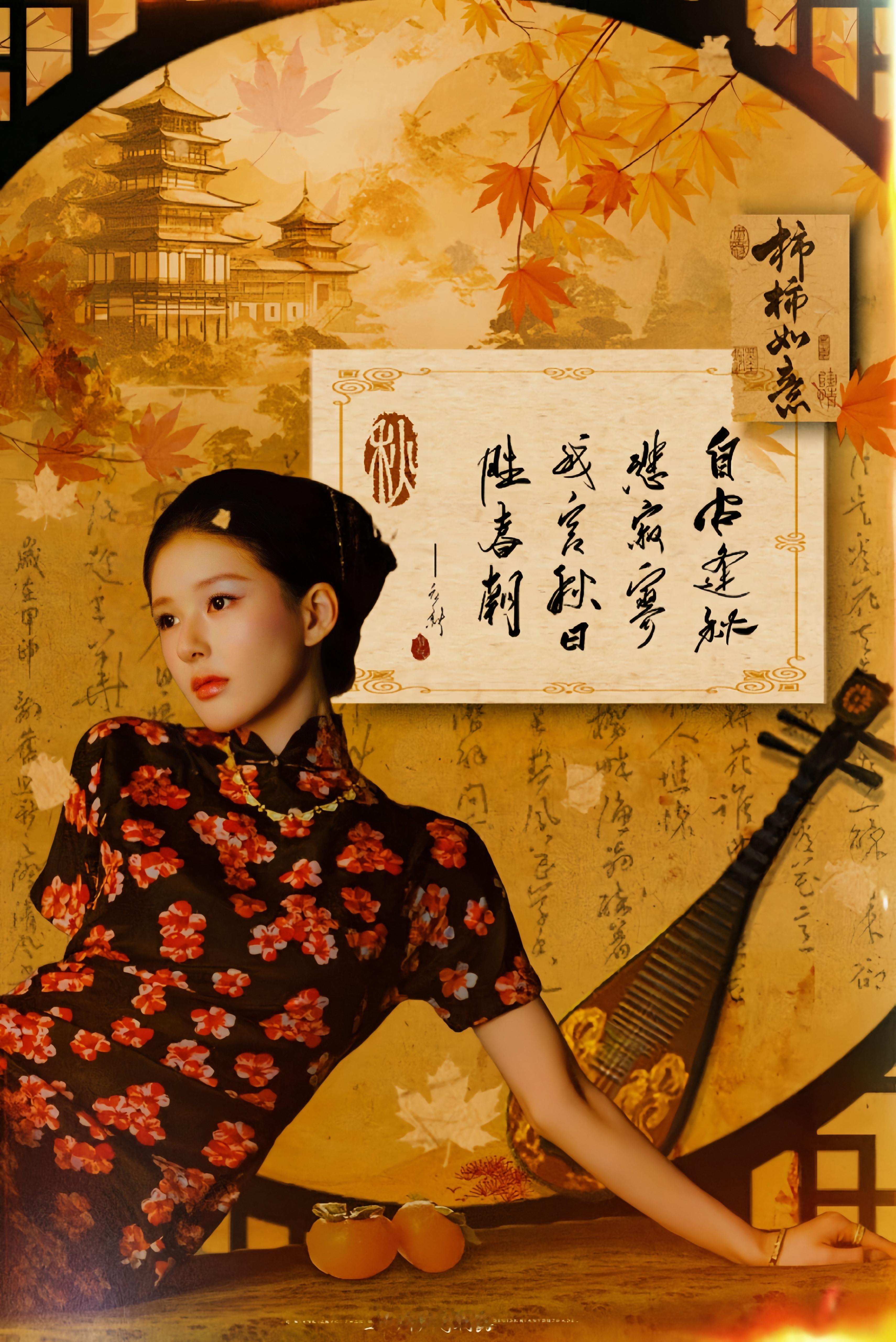 自古逢秋悲寂寥，我言秋日胜春朝赵露思 ​​​