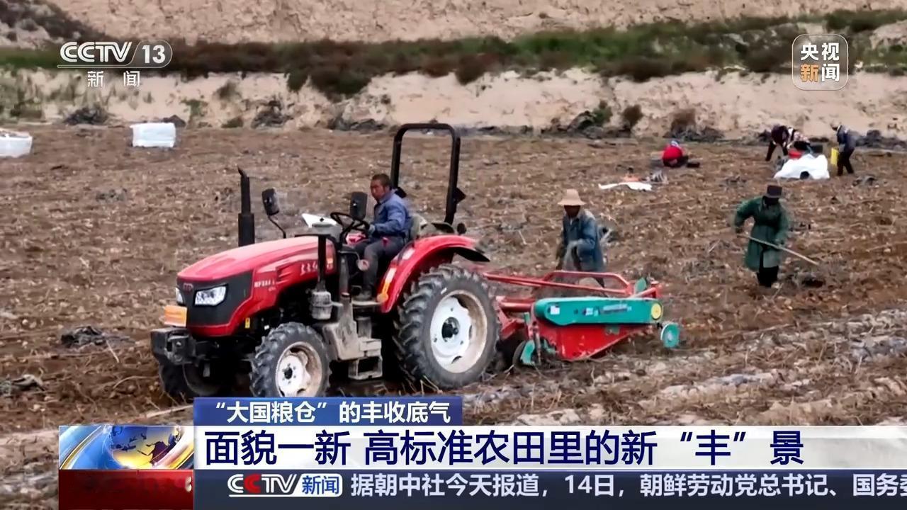 今年10月16日，是第44个世界粮食日。近年来，我国加大力度建设高标准农田，让耕