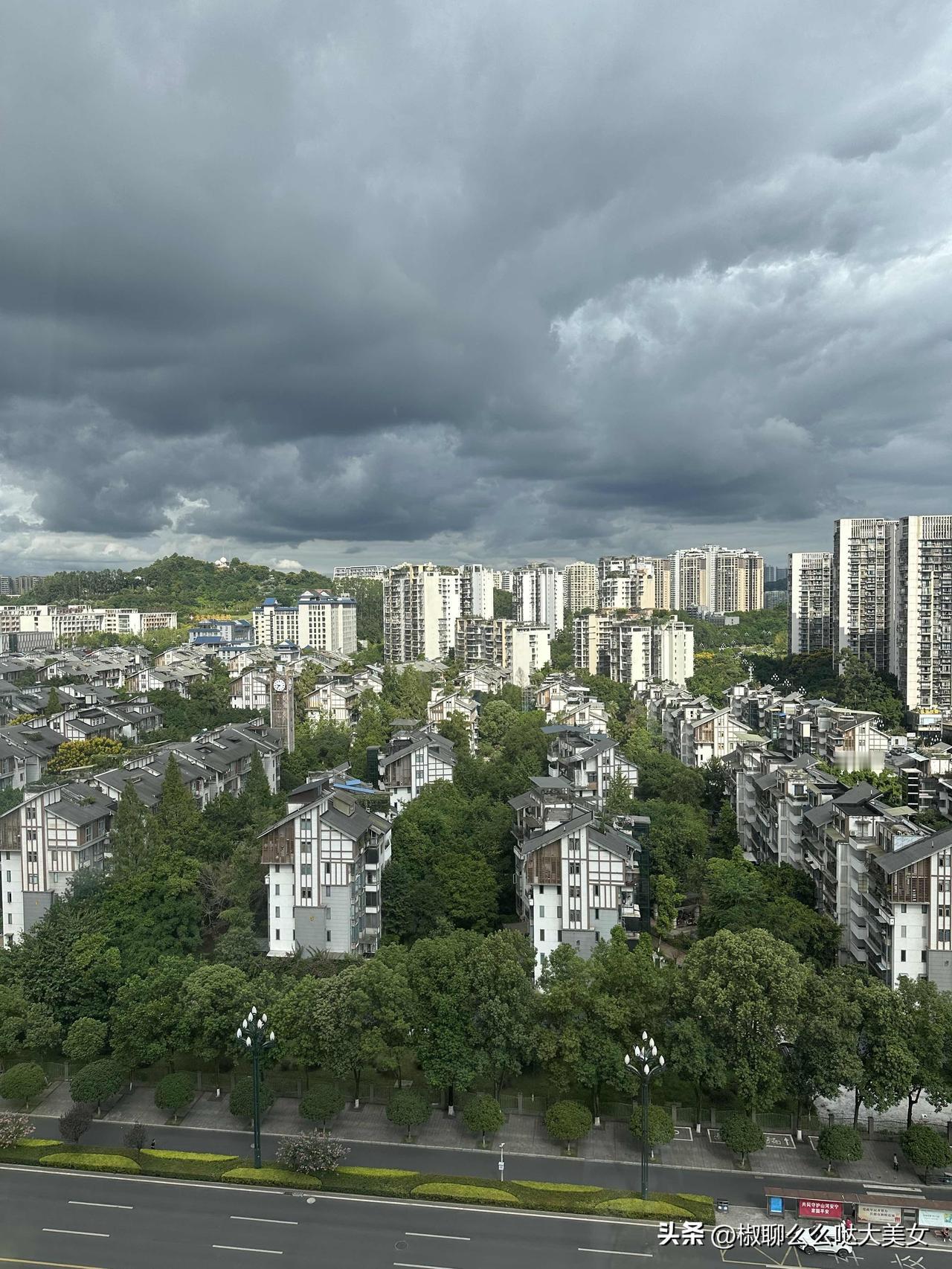 我喜欢视野开阔的房子
许是小时候住的矮，在二楼
那时每天从窗户往外看，目之所及是