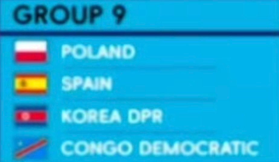 朝女的签位也是不错波兰和西班牙不是完全的弱队可以热热身 活动一下手脚