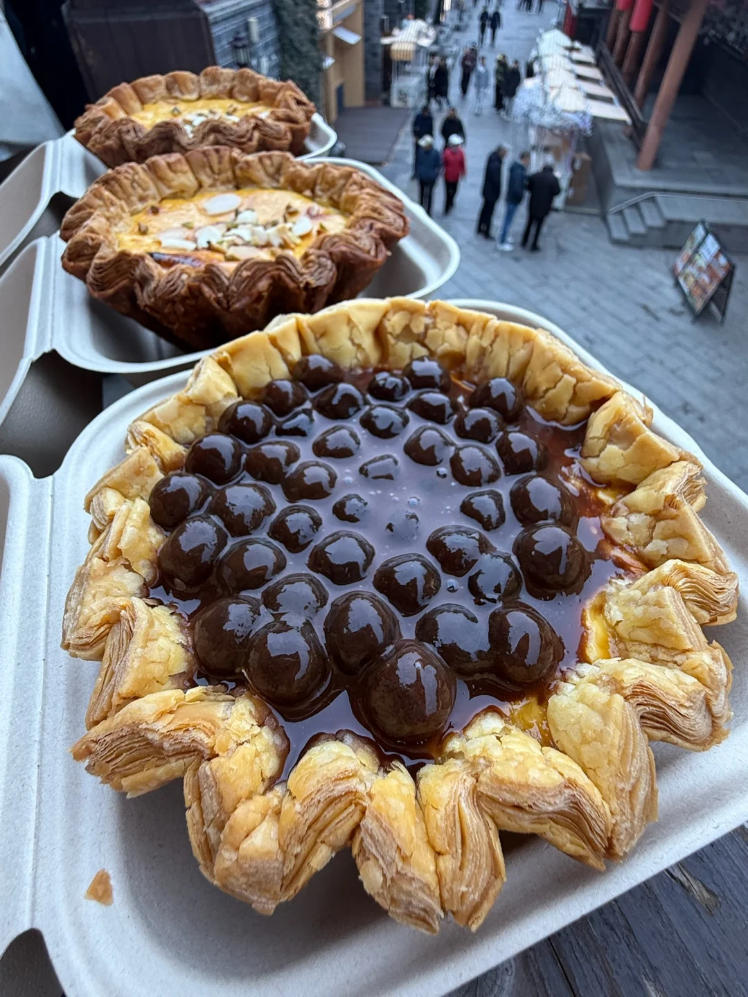 南昌！！！比脸还大的蛋挞！！！