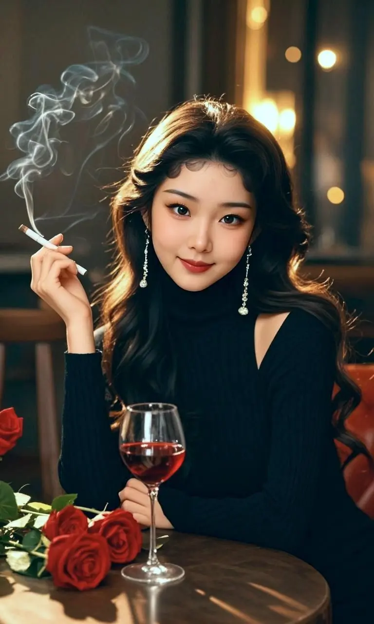 AI暗夜玫瑰
