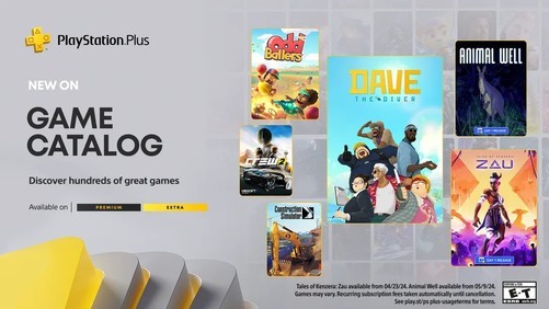 PS Plus四月游戏目录出炉！本月上新三十+款