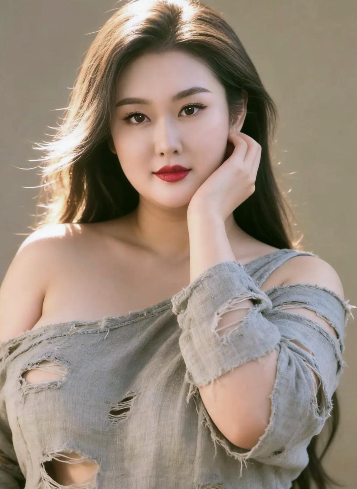 这招很绝！水滴形或竖向挖洞可修饰丰胸，横向“一字缝”适合小胸，镂空能打破深色衣物