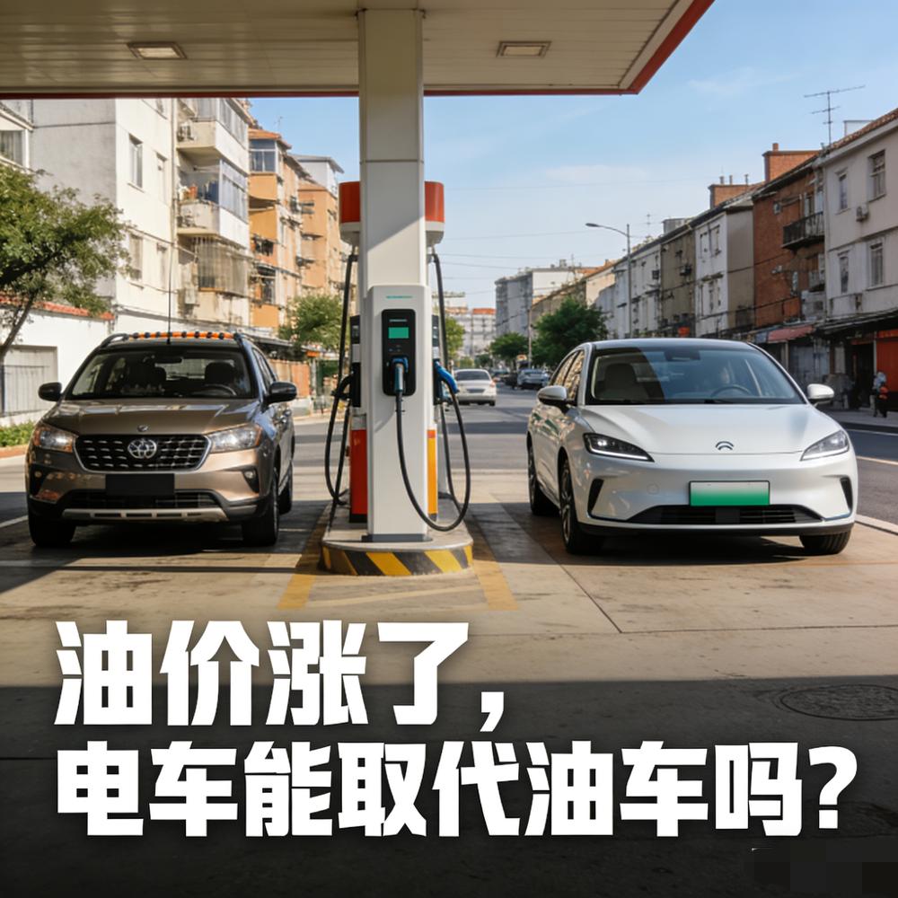 油价涨疯了，电车真能彻底取代油车？

油价再涨，油车也不可能被电车完全取代。
