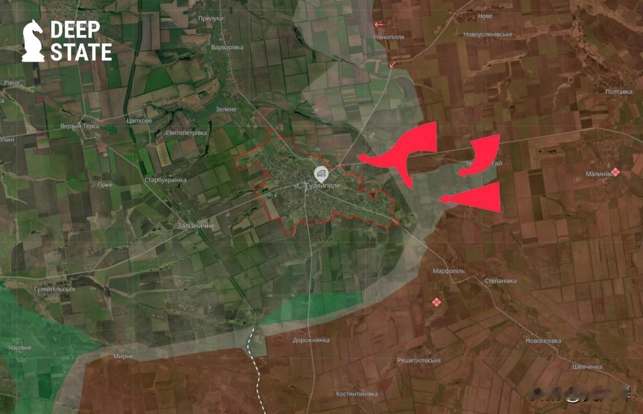 【DeepState：距古利亚波尔失守仅一步之遥——及时决策挽救城市免遭占领】