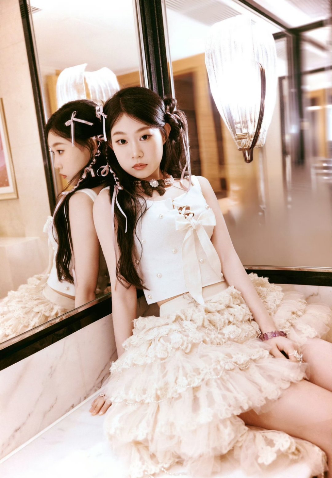 Nina大声唱！！！特别特别棒！！！[打call]沈佳润 期待你以后会有更多的舞
