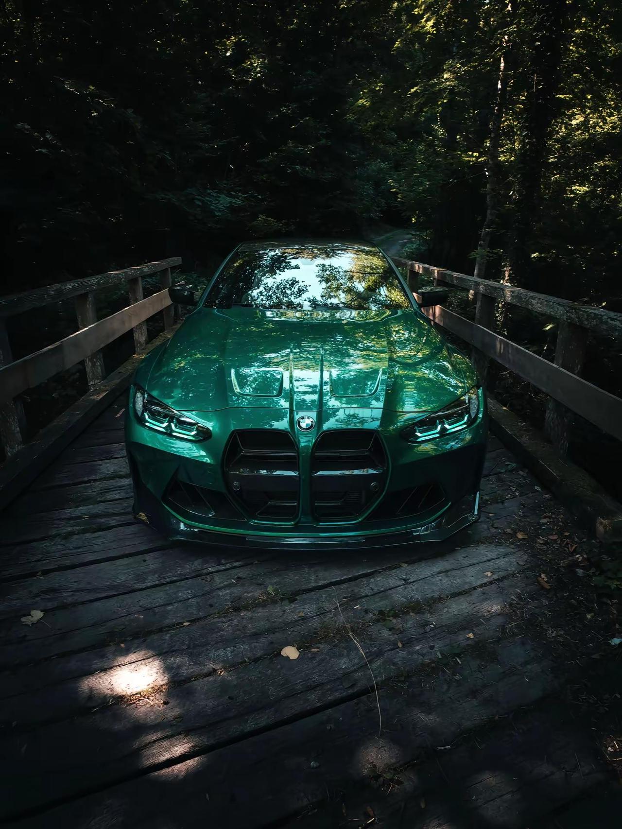 绿色的魅力 大自然的气息！宝马m4 mpower BMW