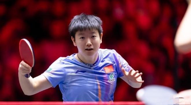 孙颖莎4比1陈熠进级决赛，莎莎加油⛽，我们做你的坚强后盾。 ​​​