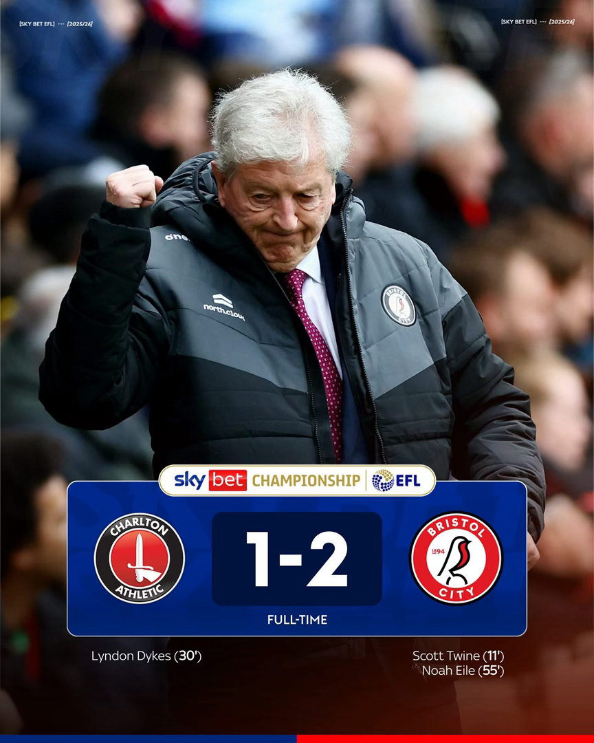 比士篤城6場不勝終結，鶴臣（Roy Hodgson）「二進宮」地標戰獲勝👔，絕