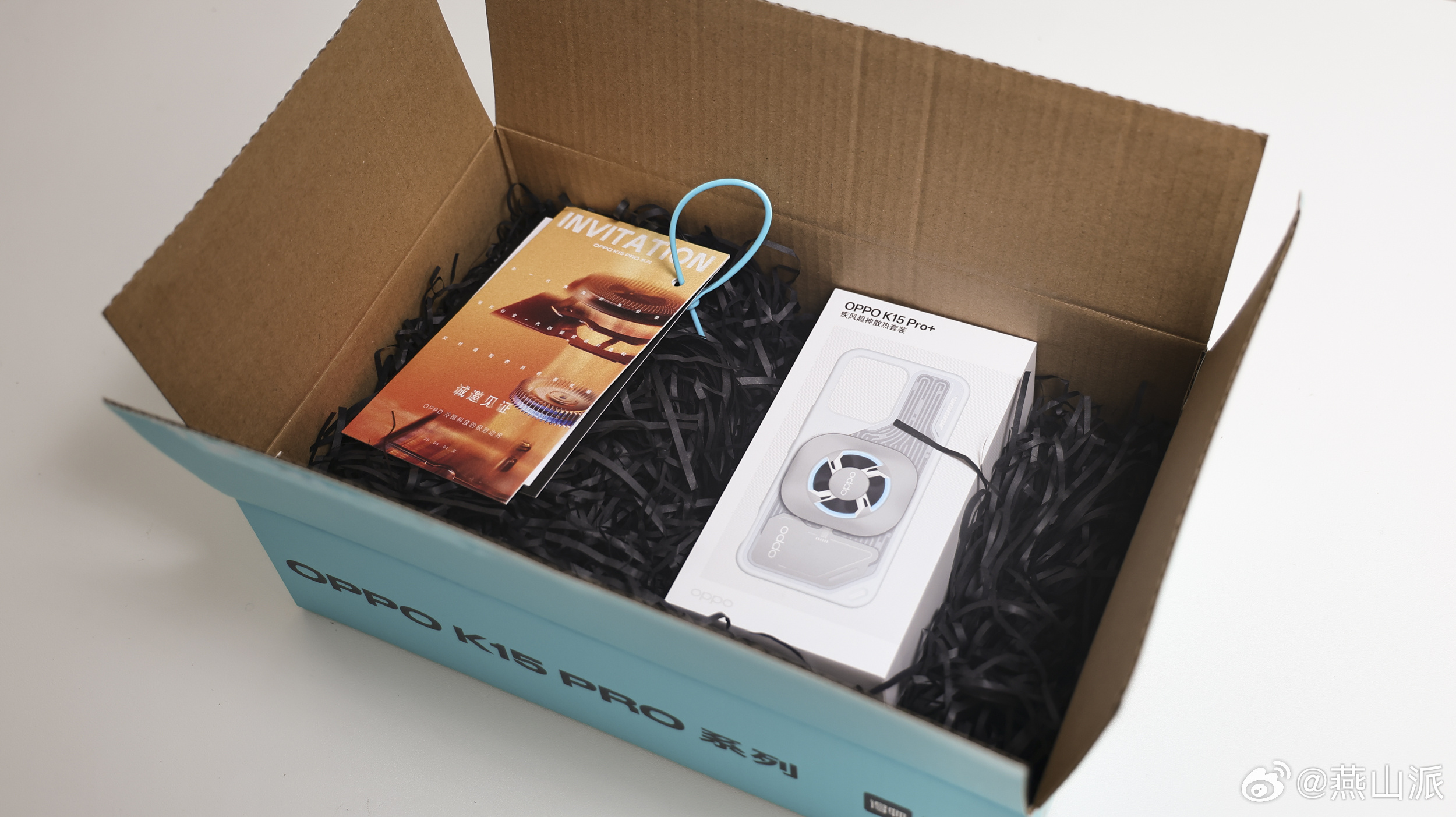 收到了OPPO K15 Pro系列新品发布会邀请函礼盒，居然是得物发过来的，不仅