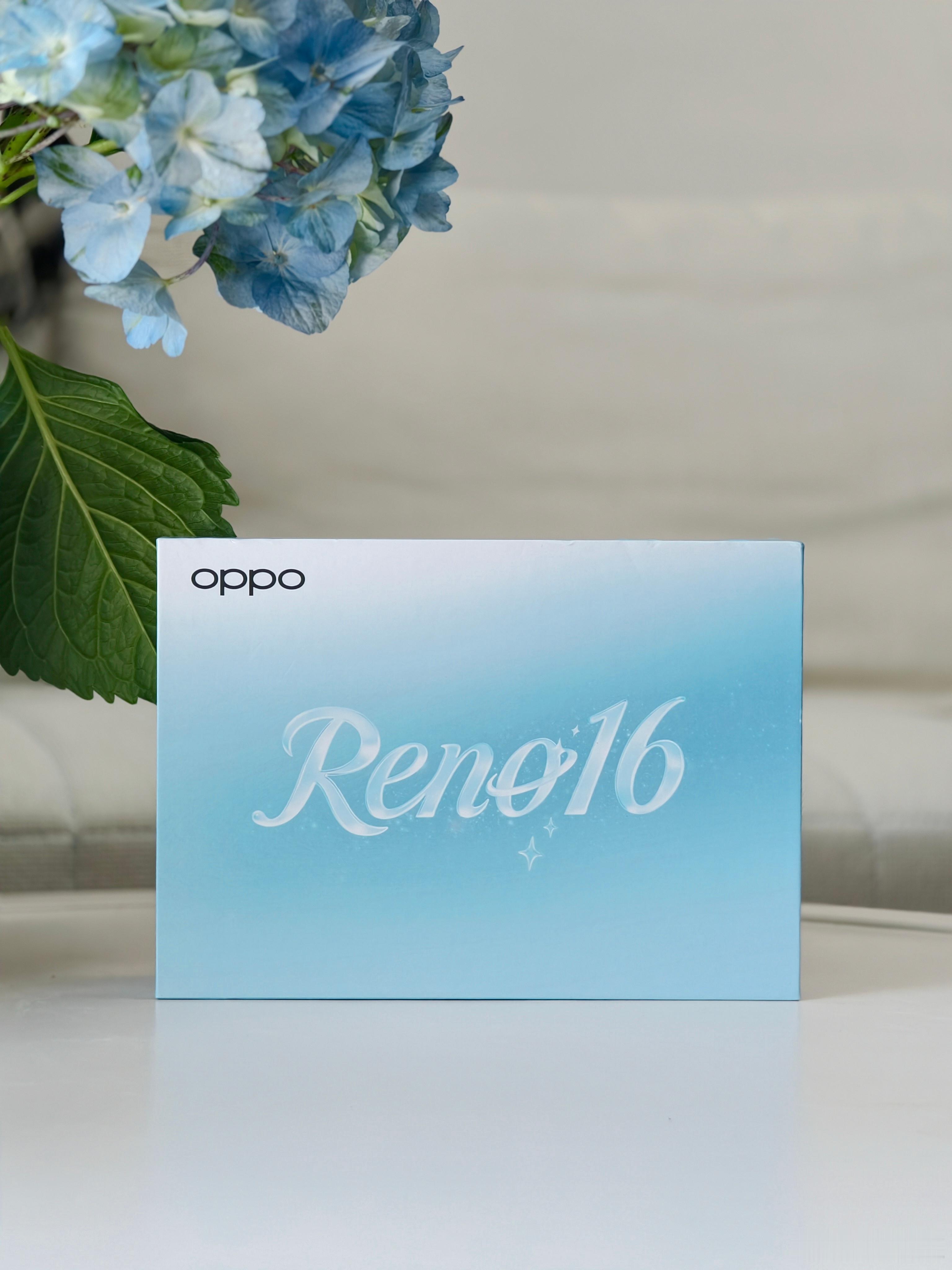 Reno16系列邀请函到了，艺术成分很高，悬浮行星扩香器，开启后星球可实现悬浮效