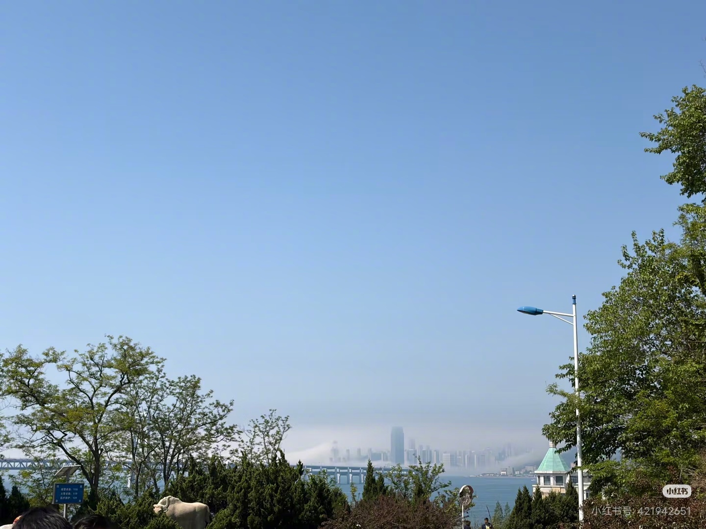很多人今天徒步都看到海市蜃楼了 
