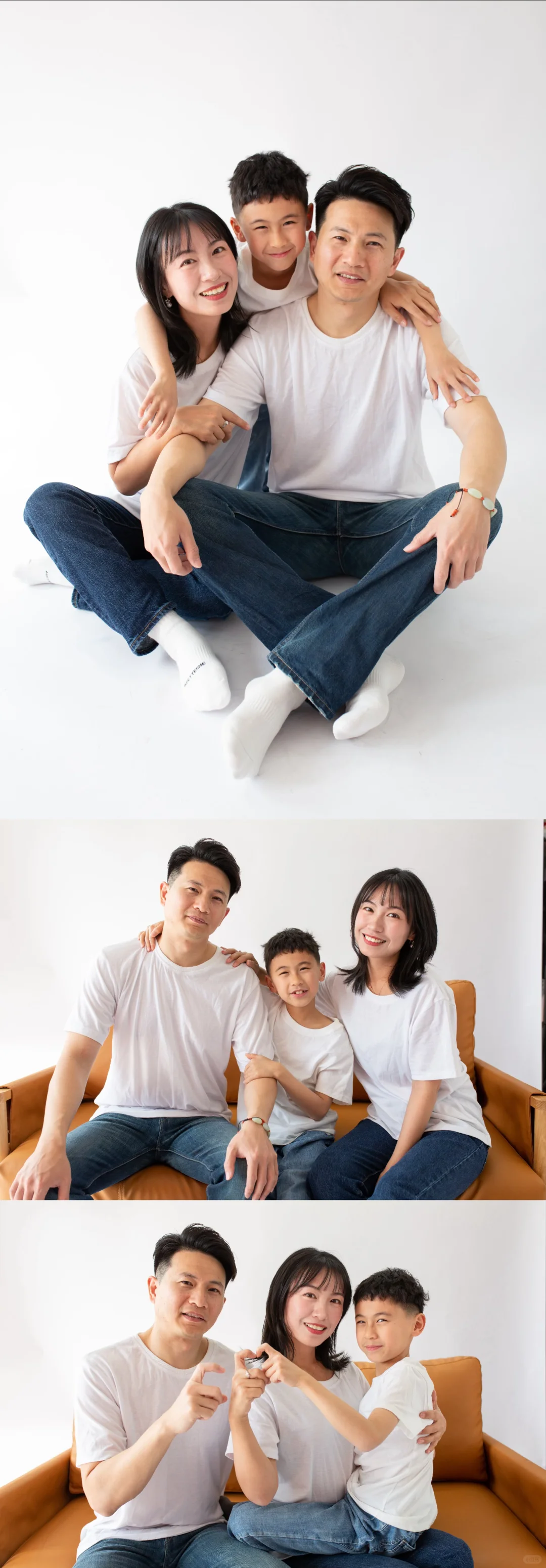 连续拍了9年的全家福，要一直幸福下去呀